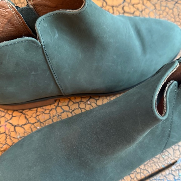 Women\'s Green Leather Shoes main image 4